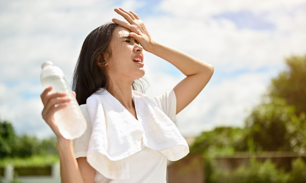 How hot weather damage hair growth
