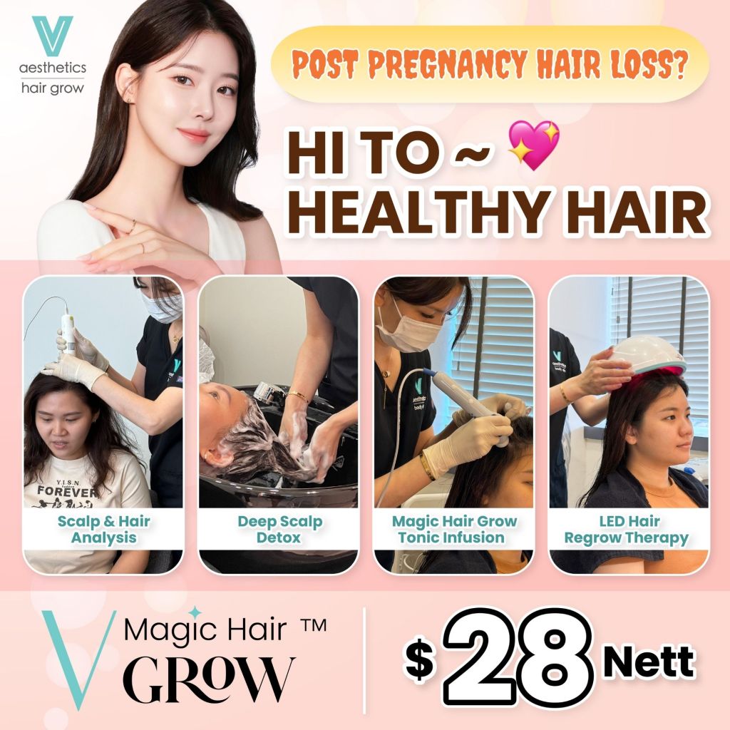 Post Partum Hair Loss Landing Page