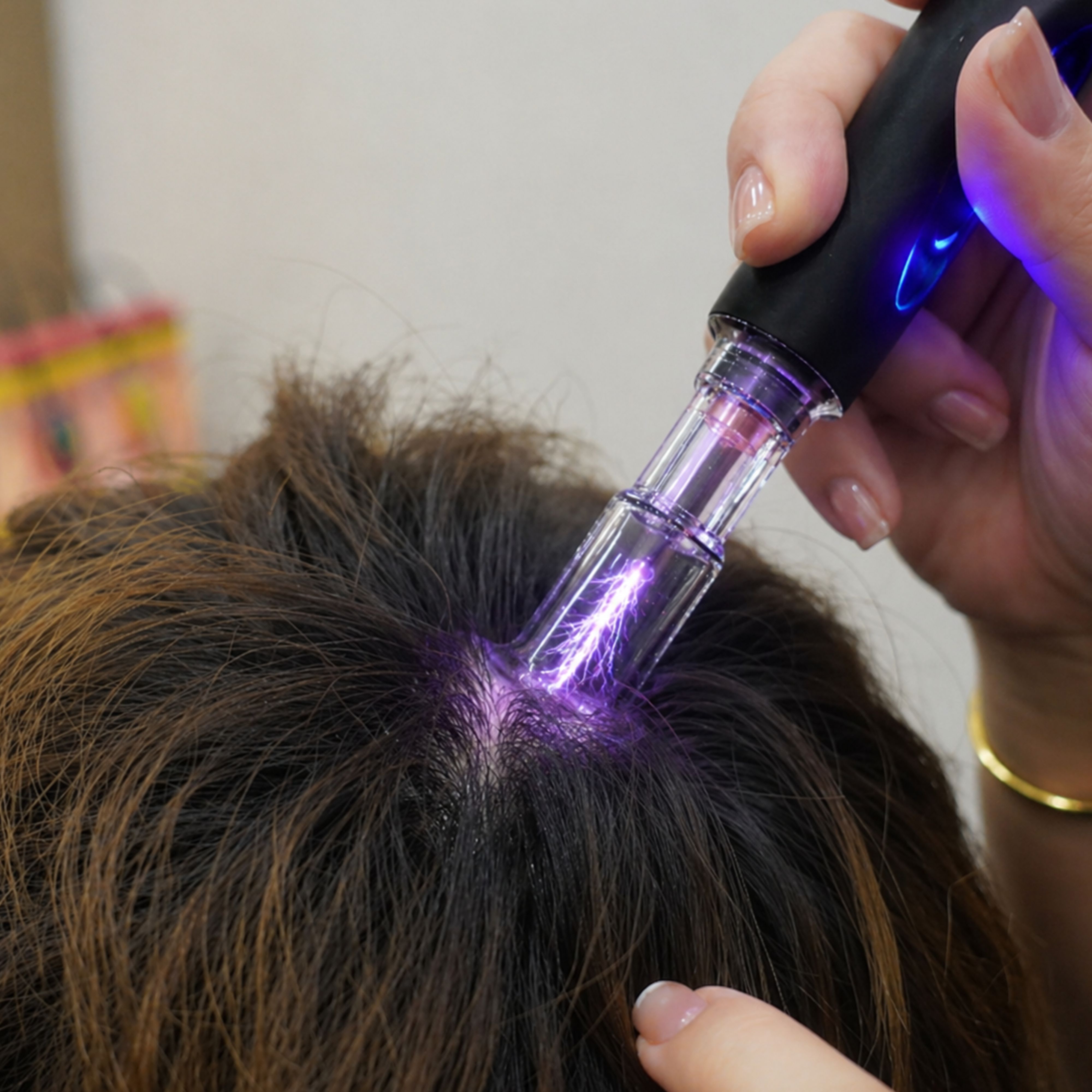 Plasma fusion 8 targeting on hair